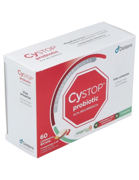 Cystop Probiotic Alta Recurrencia 60Comp.