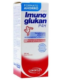 Inmunoglukan P4H Jarabe, 250 Ml