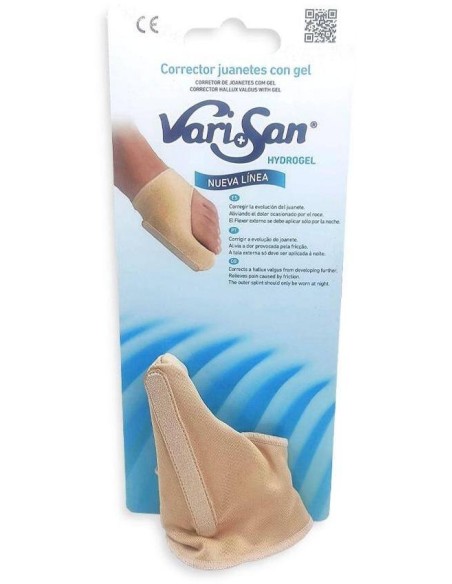Varisan Corrector Juanete Pequeño, 1 Unidad