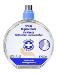 Air Val Spray Higienizante Manos 75% Alcohol 100 Ml