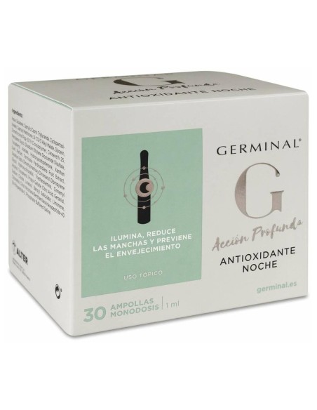 Germinal Accion Profunda Antioxidante Noche 1 Ml 30 Ampollas