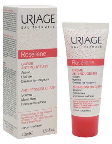 Uriage Roséliane Crema Anti-Rojeces Piel Sensible, 40 Ml