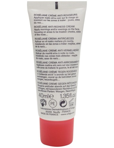 Uriage Roséliane Crema Anti-Rojeces Piel Sensible, 40 Ml