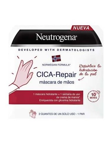 Neutrogena® Cica Repair Máscara De Manos 1 Par