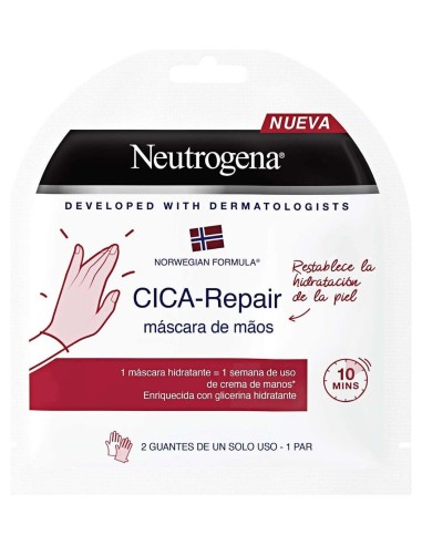 Neutrogena® Cica Repair Máscara De Manos 1 Par