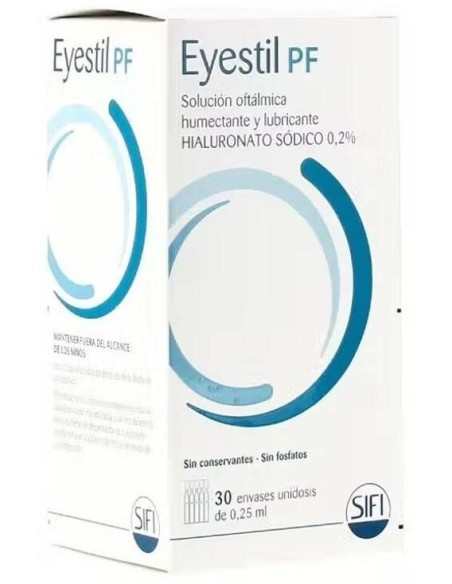 Eyestil Pf Solución Oftálmica 0.25 Ml, 30 Monodosis