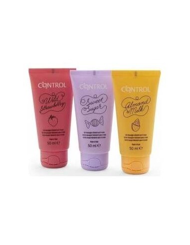 Control Sweet Pleasure Kit De Viaje Gel De Masaje Hidratante 3X50Ml