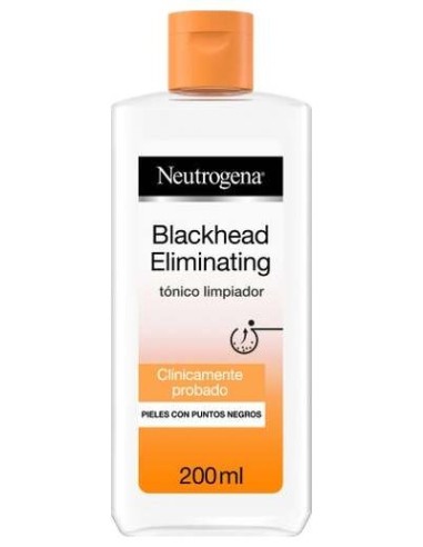 Neutrogena Blackhead Eliminating Tónico Limpiador, 200 Ml