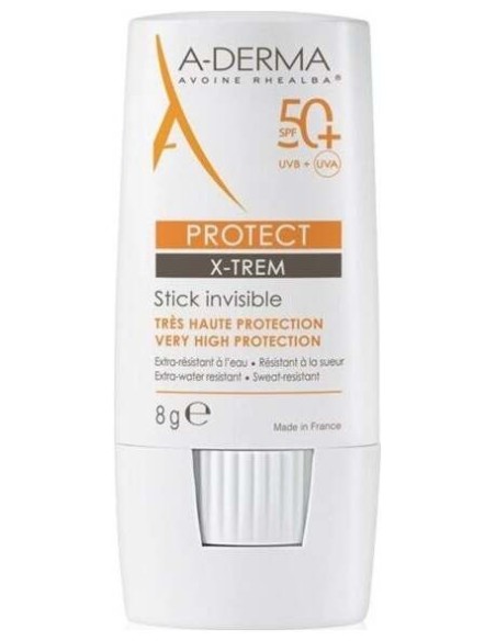 A-Derma Protect X-Trem Stick Solar Invisible Spf50+ 8Gr