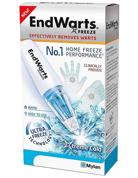 Endwarts Freeze Verrugas, 7,5 G + 6 Puntas Desechables