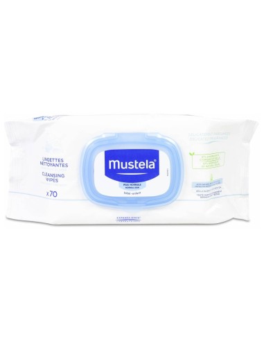 Mustela Toallitas Limpiadoras Al Aguacate Bio 60Uds