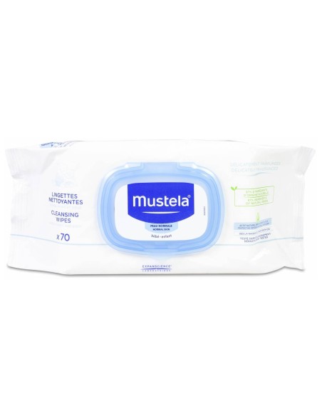 Mustela Toallitas Limpiadoras Al Aguacate Bio 60Uds