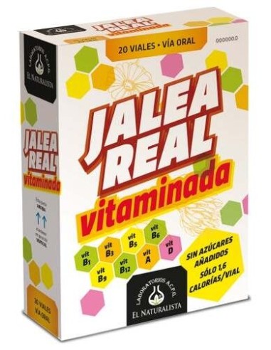 El Naturalista Jalea Real Vitaminada, 20 Ampollas