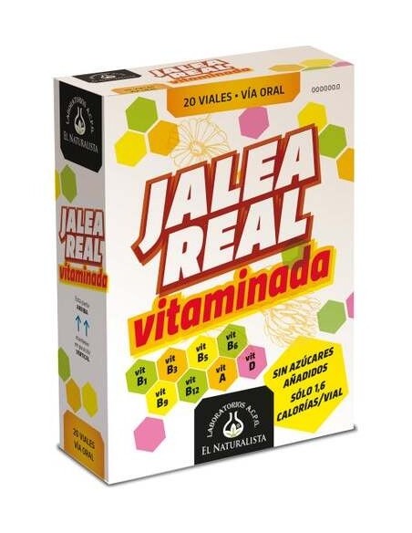 El Naturalista Jalea Real Vitaminada, 20 Ampollas
