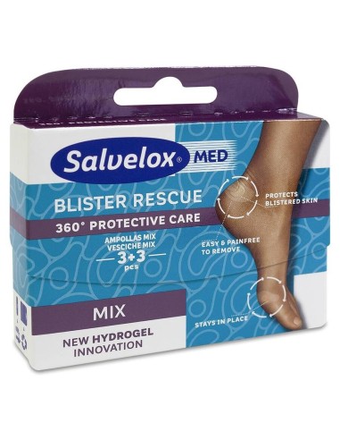 Salvelox Med Blister Rescue Mix Ampollas 3+3