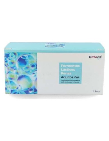 Pensavital Pensa Adultos Plus Fermentos Lácticos, 12 Viales