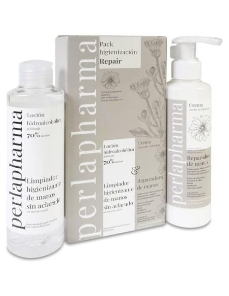 Pack Perlapharma Gel Hidroalcohólico + Crema Caléndula, 1 Ud