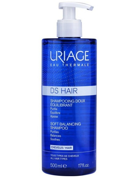 Uriage Ds Hair Champú Suave Regulador 500Ml