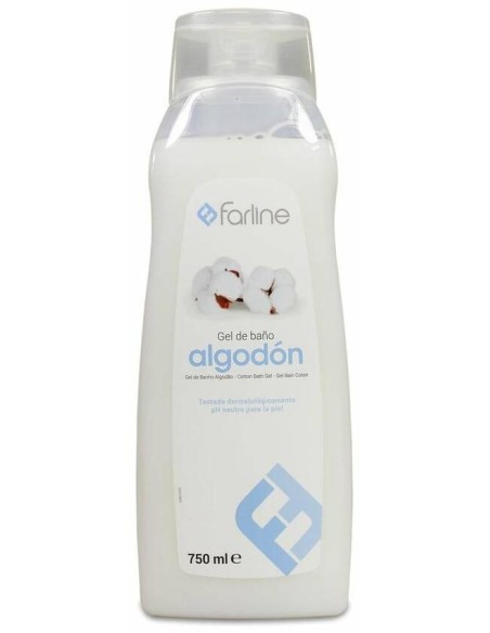 Farline Gel De Baño Algodón, 750 Ml