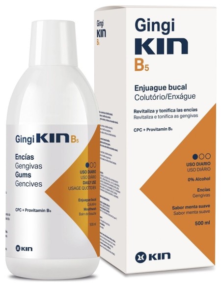 Gingikin Plus Enjuague Bucal, 500 Ml