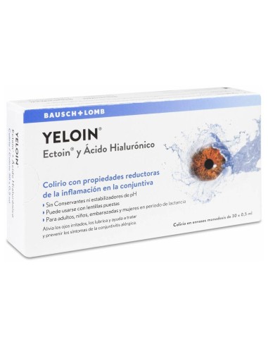 Yeloin® Colirio En Envases Monodosis 30X5Ml