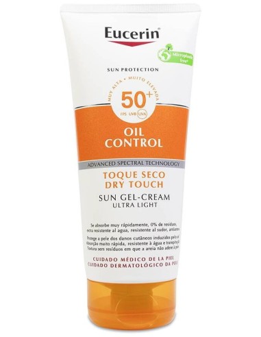 Eucerin Oil Control Dry Touch Gel-Crema Spf50+ 200Ml