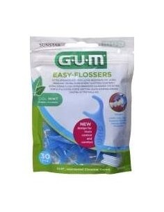 Gum Easy Flossers Aplicadores De Hilo Dental, 30 Unidades 2