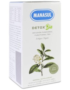 Manasul Detox Infusion 25Bolsitas. Bio