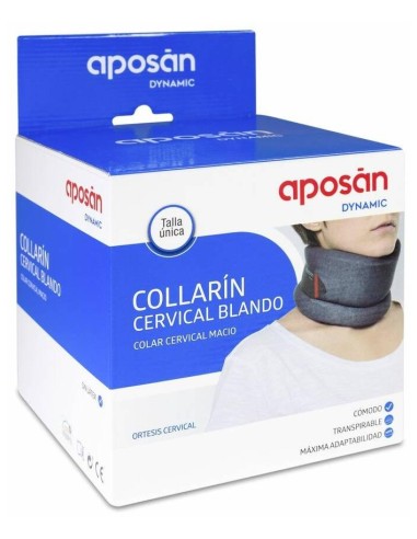 Aposan Dynamic Collarín Cervical Blando Talla Única 1Ud