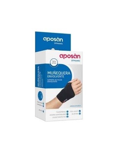 Aposán Dynamic Muñequera Envolvente Talla Única Ambas Manos 1 Unidad