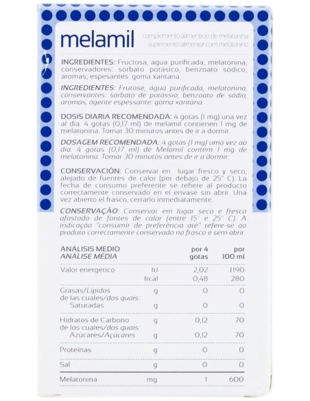 Melamil Para Niños, 30 Ml