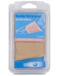 Gelastic Banda Metatarsal Moderadora Talla Mediana, 1 Ud