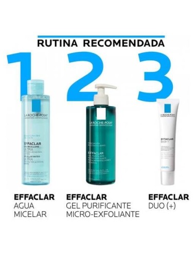 La Roche-Posay Gel Purificante Micro-Exfoliante, 200 Ml