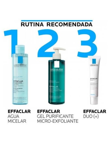 La Roche-Posay Gel Purificante Micro-Exfoliante, 200 Ml
