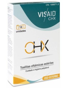 Toallitas Oftalmicas Esteriles Visaid Chx 14 Unids