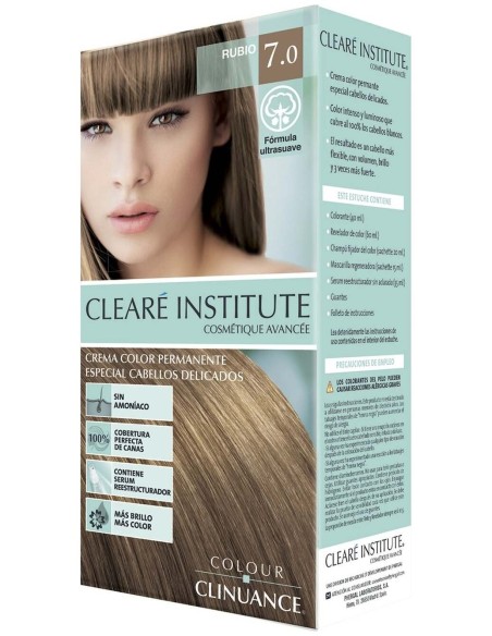 Clearé Institute Colour Clinuance 7.0 Rubio 170Ml