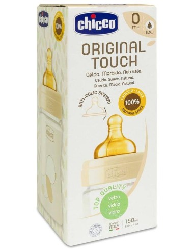 Chicco Biberon Original Touch 150Ml 0Meses Cristal