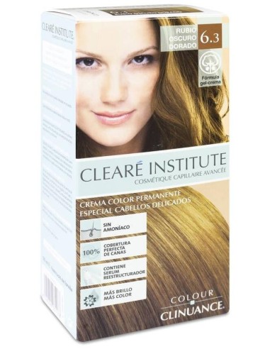 Cleare Institute Tinte Permanente 6.3 Rubio Oscuro Dorado