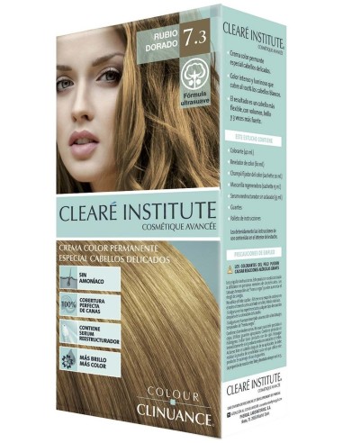 Cleare Institute Colour Clinuance Tinte Permanente 73 Rubio Dorado 170Ml