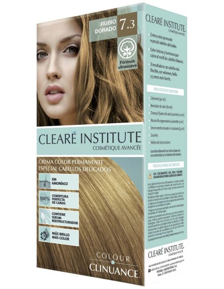 Cleare Institute Colour Clinuance Tinte Permanente 73 Rubio Dorado 170Ml