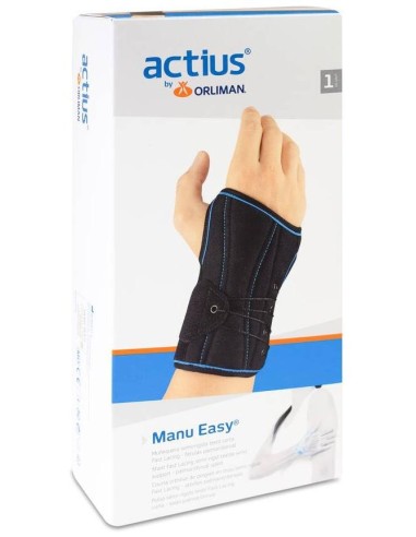Orliman Muñequera Manutec Easy Ace514D Talla 1, 1 Unidad
