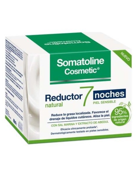 Somatoline Reductor 7 Noches Natural Pieles Sensibles 400Ml