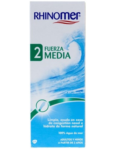 Rhinomer Limpieza Nasal Fuerza 2 Nebulizador, 135 Ml