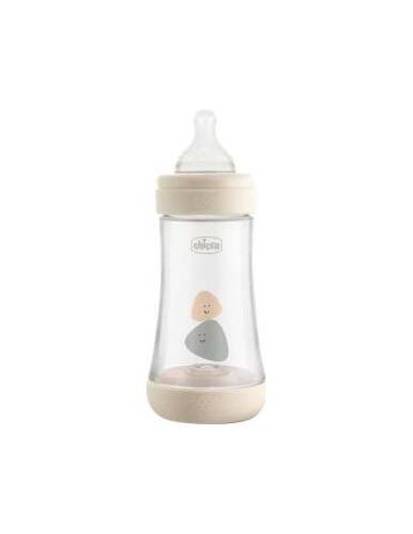 Perfect Biberón Tetina De Silicona Neutro 2M+ 240Ml