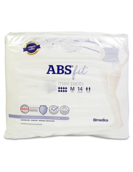 Abs Fit Maxi Pants Mediana, 14 Unidades