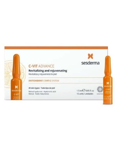 Sesderma C-Vit Advance Ampollas, 1.5 Ml X 10