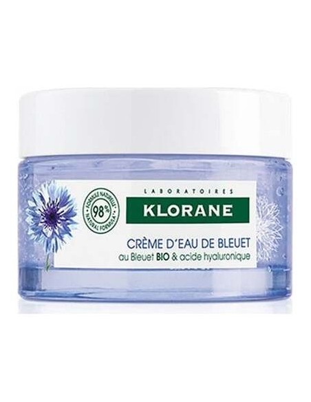 Klorane Gel Crema Al Agua De Aciano, 50 Ml