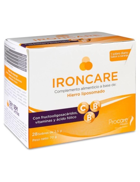 Procare Health Ironcare 28 Sobres 2.5G