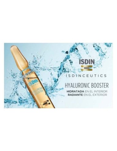 Isdin Hyaluronic Booster Serum, 10 Ampollas X 2 Ml
