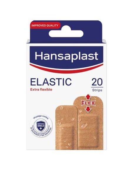 Hansaplast Elastic Apósito 2 Tamaños 20Uds